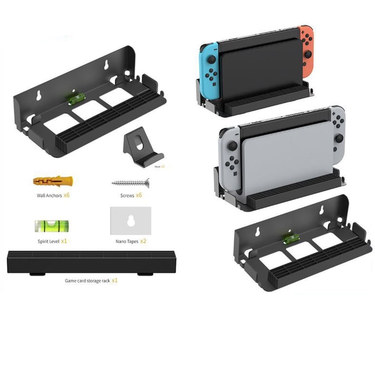 Wall Mount Dock for Nintendo Switch 2/Switch/Switch OLED Console