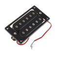 thumbnail image 1 of 12PCs Black Humbucker Double Coil Electric Guitar Pickups + Frame Screw, 1 of 5