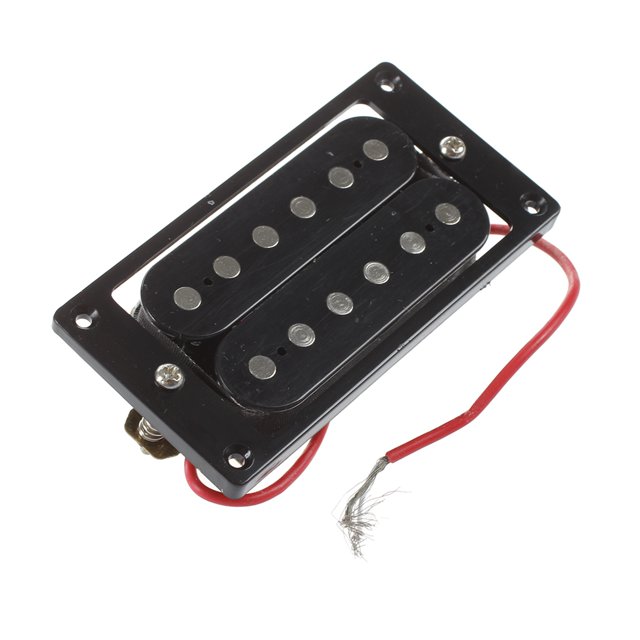 12PCs Black Humbucker Double Coil Electric Guitar Pickups + Frame Screw
