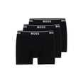 thumbnail image 1 of Pack de 3 bóxers para hombre BOSS negros talla grande de algodón elástico, 1 of 2