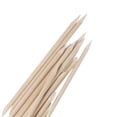 thumbnail image 5 of 100 Pcs Nail Art Orange Wood Sticks Cuticle Pusher Remover Dead Skin Pusher Cleaning Stick Rhinestone Picker Manicure Tool, 5 of 5