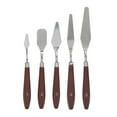 thumbnail image 2 of Wax Spatulas, Smooth Reusable 5 Pcs Practical Cake Cream Spatula Multifunction High Strength  for Decorating for Baking, 2 of 7