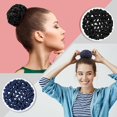 thumbnail image 4 of GHSDFBB 8 Pcs Housse de Chignon de Ballet pour Filles Ballet, Filet de Cheveux Invisible de Ballet pour Chignon, Housse de Cheveux de Danse, Filets à Cheveux pour Chignon pour Femmes Filles de Ballet (Style Simple), 4 of 7