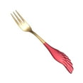 thumbnail image 4 of Xuewenshw Stainless Steel Forks And Spoons Decorated With Angel Pattern Cutlery Set Mixed Color Fork Spoon Handle Dessert Fruit Fork Coffee Spoon Family Party Dining Set Table And 4 Chairs round, 4 of 4