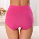 thumbnail image 5 of Gibobby Ropa Interior dama Pantalones de de menstruales de fibra menstrual, ropa interior fisiológica para Abdomen de cintura alta para mujer(Rosa， XL), 5 of 5