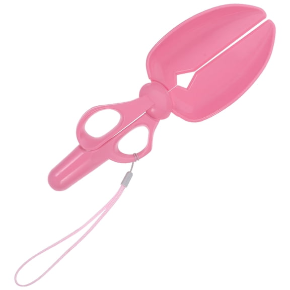 LEORX Wear Resistant Pooper Scooper Pink ABS Practical Accessory 1Pcs