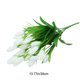 thumbnail image 3 of Seda Flor de magnolia artificial de 7 cabezas, tallos de magnolia blancos para decoración del hogar y centros de mesa (1 unidad) JASKFLY, 3 of 9