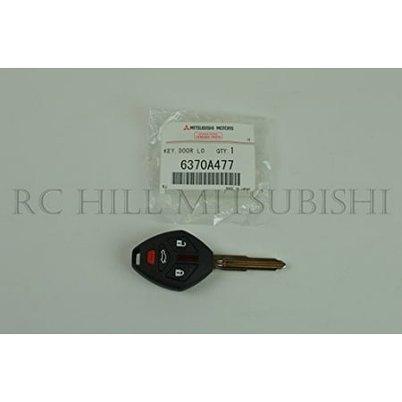 - 6370A477 2009 2010 2011 2012 2013 MITSUBISHI LANCER RALLIART + 2008 2009 2010 2011 2012 2013 2014 2015 LANCER GENUINE OEM FACTORY KEY DOOR LOCK TRANSMITTER 6370A477