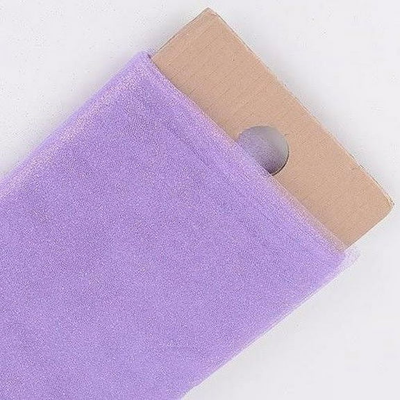 54"x 30FT(10 YD) Lavender Glitter Tulle Bolt Wedding Decoration Bow Party Crafts