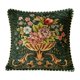 thumbnail image 2 of Funda de almohada decorativa Macarena Cuadrada Floral 48 x 48 cm Verde, 2 of 8