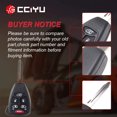 thumbnail image 2 of CCIYU 1PC Uncut 6 Buttons Keyless Entry Remote Fob Replacement for 2004 2005 2006 2007 for Dodge for Caravan for Grand for Caravan for Chrysler Town & Country (M3N5WY72XX), 2 of 7