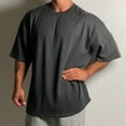 thumbnail image 6 of Men's Value T Shirt Men's 100% Cotton, Classic Graphic Light T-Shirt Dark Gray XXXL, 6 of 6