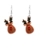 thumbnail image 1 of Pendientes para mujer, regalos para mujer, pendientes navideños de Papá Noel con aceite de colores, pendientes de muñeco de nieve, 1 of 2