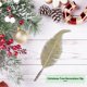 thumbnail image 4 of Matsuzay Adorno de plumas de Navidad de plástico de 6 piezas, adorno extraíble para fiestas en la sala de estar, accesorios de decoración para Kits de decoración para fiestas Oro Matsuzay HA002320-01, 4 of 6