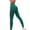 Green, variant on qolati Leggings for Women Seamless Tummy Control High Waisted Yoga Pants Slim Fitted Scrunch Butt Lifting Workout Running Leggings