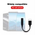 thumbnail image 2 of USB-C Type C To 3.5mm Audio Aux Headphone Jack Cable For Samsung Adapter L6, 2 of 7