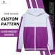 thumbnail image 2 of Sudadera con capucha de sublimación para hombre, suéter con estampado DIgital, bordado OEM, Unisex, personalizado, con cremallera completa, WW16, venta al por mayor, 2 of 5