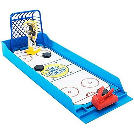 Fingerboard Ice Hockey, Portable hockey-themed launcher game. By