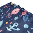 thumbnail image 3 of Yayeee Shower Curtain with Hooks 72"x72" Waterproof Fabric Bathroom Hanging Decor, Yellow Jellyfish, 3 of 5