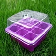 thumbnail image 6 of VerPetridure Horticultural sowing seedling tray seed seedling box (without nutrient soil)9 Hole Plant Seed Grows Box Nursery Seedling Starter Garden Yard Tray Hot, 6 of 9