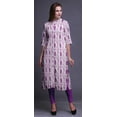 thumbnail image 4 of Bimba Kurta Longue Droite pour Femmes Coupe Régulière Tunique Kurti Décontractée XX-Grand, 4 of 6