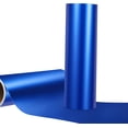 thumbnail image 1 of HAHDAXIA Rouleau de Vinyle Adhésif Bleu Métallique Mat pour Bricolage 12'x10 Pieds, 1 of 6