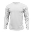 thumbnail image 4 of PNTUTB Long Sleeve for Men Waffle Pattern Casual Solid Color Round Neck Pullover T Shirt, 4 of 6