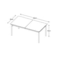 thumbnail image 5 of Unique Furniture Contemporary Rectangular Dining Table in Black Oak, 5 of 5
