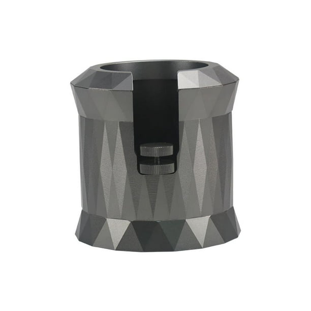 Bearachild Soporte de temperatura de café aleación de aluminio 63mm/24,76 pulgadas diámetro del agujero manija de la máquina de café soporte de Base de Juegos de servir café y té gris Bearachild HA027447-01