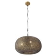 thumbnail image 2 of Metropolitan N1503-752 Moradabad 3 Light 25" Wide Pendant - Brass, 2 of 7