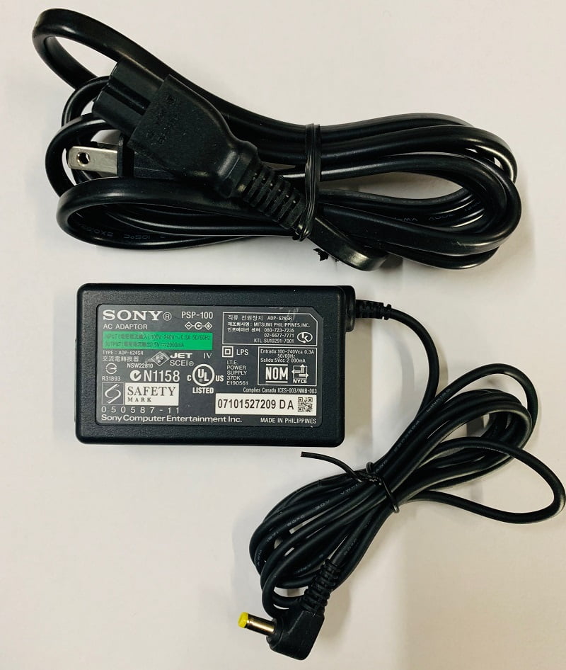 MIZAR Replacment Ac Adapter for PSP 1000/2000/3000 