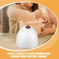 thumbnail image 1 of CIMAXIC 2Pcs White Foam Cake Model for Practicing Cake Decorating with Durable Reusable Material, 1 of 7