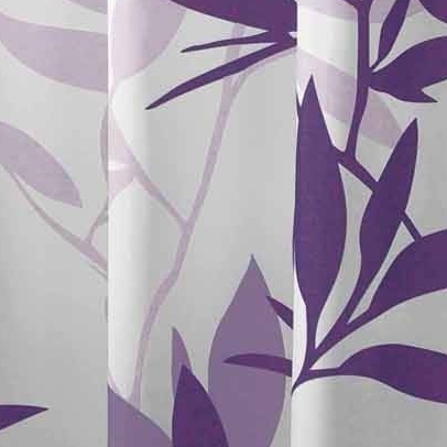 InterDesign Purple Trees Polyester Shower Curtain, 72" x 72" - image 5 of 5
