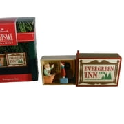 Hallmark Keepsake Ornament Matchbox Memories Series Evergreen Inn 1991