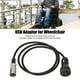 thumbnail image 4 of Adaptador USB para silla de ruedas adaptador USB portátil ligero para silla de ruedas universal para exteriores para scooter eléctrico ANGGREK Otros, 4 of 8