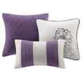 thumbnail image 3 of Comforter Set-Color:Purple,Size:King, 3 of 5