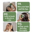 thumbnail image 6 of Marigold Glow Rosemary Shampoo Bar for Hair Growth – Biotin, Castor Oil, Natural Vegan, Sulfate Free Solid Shampoo, Deep Clean for Oily Roots, 90g, 6 of 8