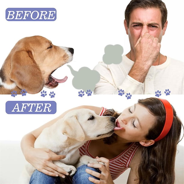 2pcs 50ml Pets Dog Teeth Cleaning Whitening Spray, Teeth Cleaning Spray For Dogs Cats, Eliminate Bad Breath, Targets Tartar Pet Supplies