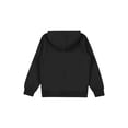 thumbnail image 5 of Fldy Girls Boys Solid Color Hoodie Long Sleeve Pullover Sweatshirt Kids Hooded Jumper Top for Sports Black 120, 5 of 8