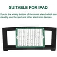 thumbnail image 6 of Music Stand Compatible with Numerous for Models of Music Keyboard,Keyboard Stand Sheet Music with 4 Music Clip, 6 of 7