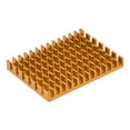 thumbnail image 1 of Uxcell Electronic Radiators Aluminium Heatsink 30x40x5mm for CPU Gold Tone 5 Pack, 1 of 5