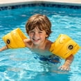 thumbnail image 6 of Dalang Thickened PVC Double Air Bag Swim Armbands in Yellow, Inflatable Water Sleeves for Swimming Beginners Pool Beach Safety, 6 of 6