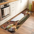 thumbnail image 2 of Runner Rugs 2x6 Ft, Farm Yaks Non Slip Area Rugs for Kitchen Bedroom Entryway, Farmhouse Barn Funny Animals Butterfly Washable Carpet Runner Rug Floor Mats for Bedroom Home Decor, 2 of 8