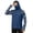 Dark Blue, variant on LTTVQM Unisex Adult UV Guard Hooded Long Sleeve Top Solid Body Realtree Camo Splice Print Attached Neck Mask Light Cooling Fabric Camping Shore Fishing Hunting Wear Black M