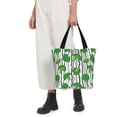 thumbnail image 4 of KLL Tote Bag for Women Broccoli 2 Print Shopping Grocery Reusable Bags for Office School Shopping Travel, 4 of 6
