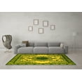 thumbnail image 3 of Ahgly Company Indoor Rectangle Oriental Yellow Industrial Area Rugs, 6' x 9', 3 of 4