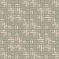 MuralsPrint Rectangle Shapes Tortilla Color Removable Wallpaper - 10'ft H x 24''inch W