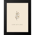 thumbnail image 2 of JMB Designs 11x14 Black Modern Framed Museum Art Print Titled - Bloom with Grace, 2 of 5