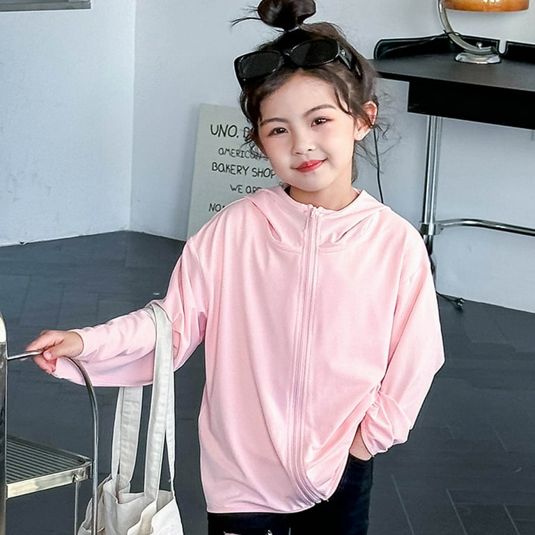 KYAIGUO Kids Toddler Sun Protection Jacket for Boys Girls