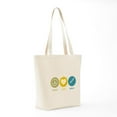 thumbnail image 7 of CafePress - Peace Love Weave Tote Bag - Unisex Canvas Tote Bag, Beige, 1-Piece, 7 of 7